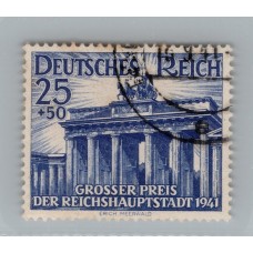 ALEMANIA 1941 ESTAMPILLA FINAMNETE USADA